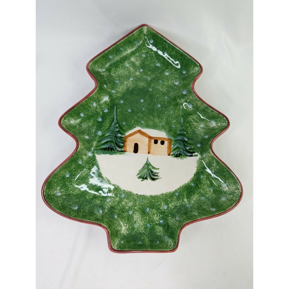 The Cellar Cabin Cookie Platter Tray 13 Inch‎ Italy 1987